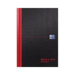 Black N Red Hb Recy Rule Ntbk A5 Pk5