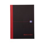 Black N Red A-Z Index Notebk A5 Pk5