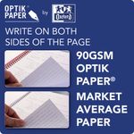 Black N Red A-Z Index Notebk A5 Pk5