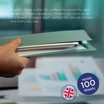Guildhall Sq Cut Fldr Fc Blue Pk100
