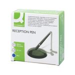Q-Connect Reception Blk Pen Blue Ink