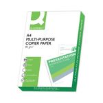 Q-Connect A4 Wht Copier Paper 5Reams
