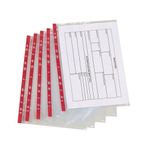 Q-Connect Punched Pkt A4 Sideop Pk25