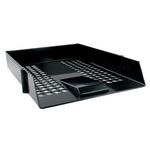 Q-Connect Letter Tray Black