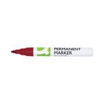 Perm Marker Bullet 4Mm Red Pk10