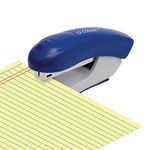 Half Strip Plastic Stapler Blue