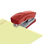 Half Strip Metal Stapler Red