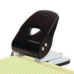 Heavy Duty Metal Hole Punch Black