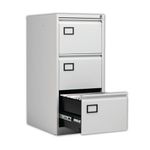 Jemini 3 Drw Filing Cab Grey