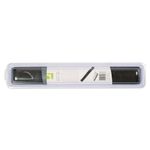 Q-Connect Clear Gel Wristrest Black
