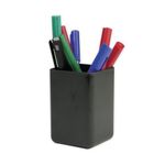 Q-Connect Executive Pen Pot Black