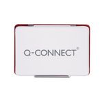 Q-Connect Stamp Pad Mtl Case Med Red
