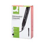 Q-Connect Perm Marker B/Tip Blk Pk10