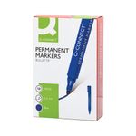 Q-Connect Perm Marker B/Blue Pk10