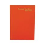 Academic Diary Wtv A5 Orange 2026-27