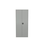 Steel Janitorial Clng Cupboard Slv