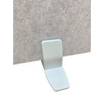 Mounted Holder For Desk Mtd Scrn Wht