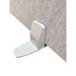 Mounted Holder For Desk Mtd Scrn Wht