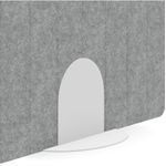 Pet Metal Stand For Flrs Screen Wht