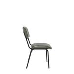 Tovi Side Chair Green With Blk Frame