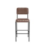 Tovi High Chair Brown Wth Black Frm