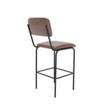 Tovi High Chair Brown Wth Black Frm