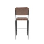 Tovi High Chair Brown Wth Black Frm