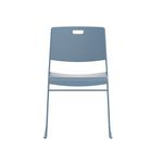 Titan Arc Hd Stacker Chair Steel Blu