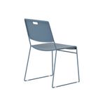 Titan Arc Hd Stacker Chair Steel Blu