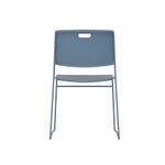 Titan Arc Hd Stacker Chair Steel Blu