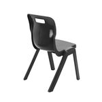 Retold One Piece Chair Size 5 Black