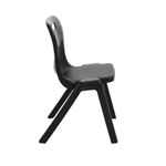Retold One Piece Chair Size 6 Black