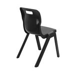 Retold One Piece Chair Size 6 Black