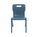 Retold 1 Piece Chair Sz 5 Steel Blu