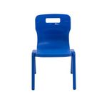 Titan One Piece Clsm Chair Blue