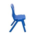 Titan One Piece Clsm Chair Blue