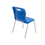 Titan 4 Leg Clsm Chair Blue
