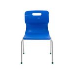 Titan 4 Leg Clsm Chair Blue