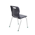 Titan 4 Leg Clsm Chair Charcoal