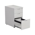 Jemini 3 Drw Desk High White