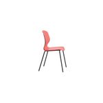 Titan Arc 4Leg Clsm Chair Sz6 Coral