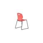 Titan Arc Skid Chair Size 5 Coral