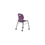 Titan Arc Mob 4 Leg Chair Grape