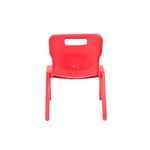 Titan One Piece Clsm Chair Red