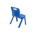 Titan One Piece Clsm Chair Blue