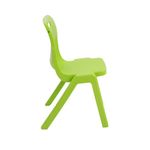 Titan One Piece Clsm Chair Lime