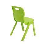 Titan One Piece Clsm Chair Lime