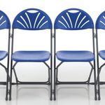 Titan Folding Chair 445X460X870 Blue