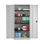 Talos Dbl Door Stationery Cbd Grey
