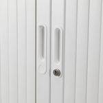Talos Side Opening Tambour Unit Wht